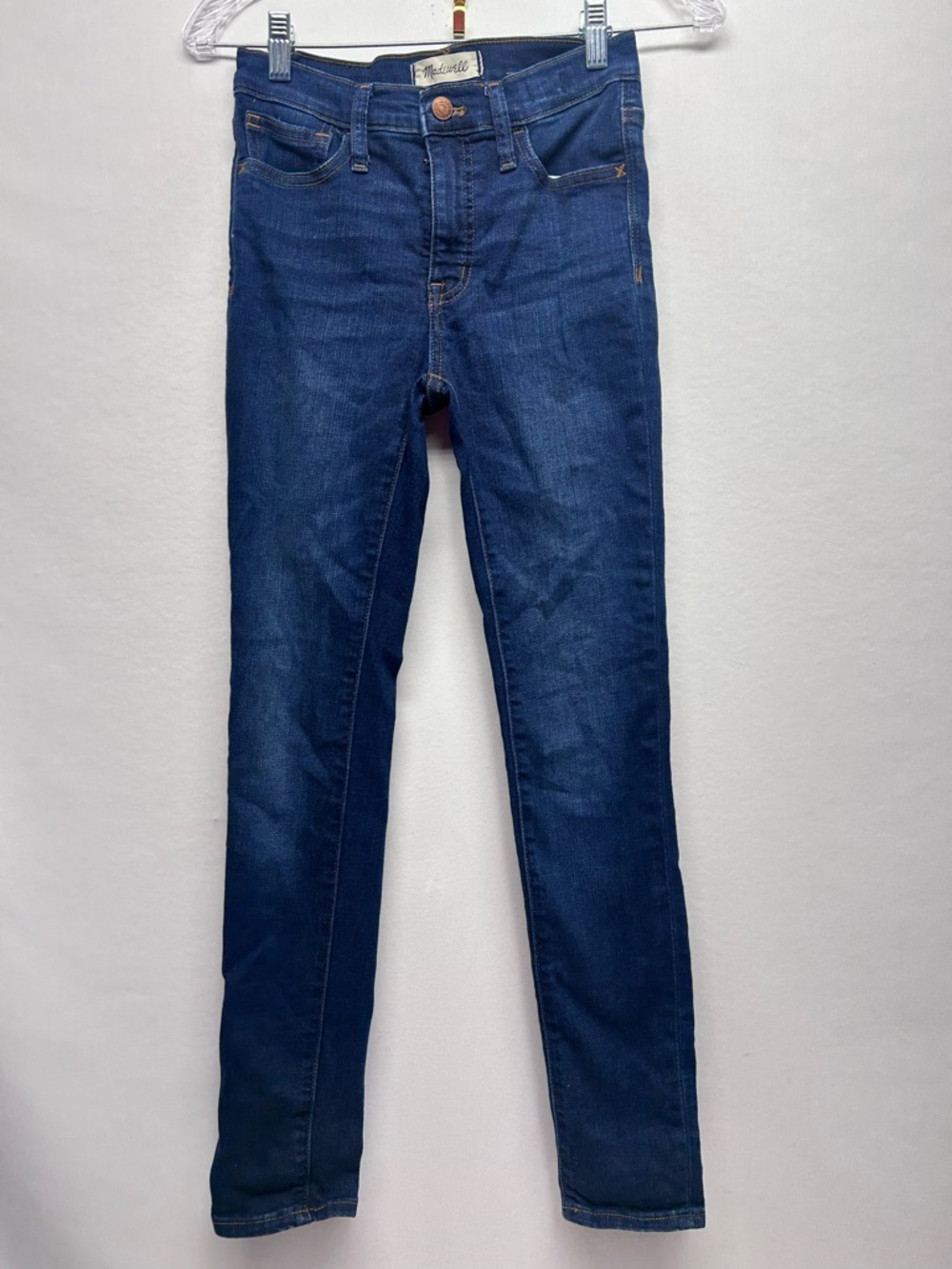 Madewell women’s mid rise 9” skinny  Indigo Skinny Jeans